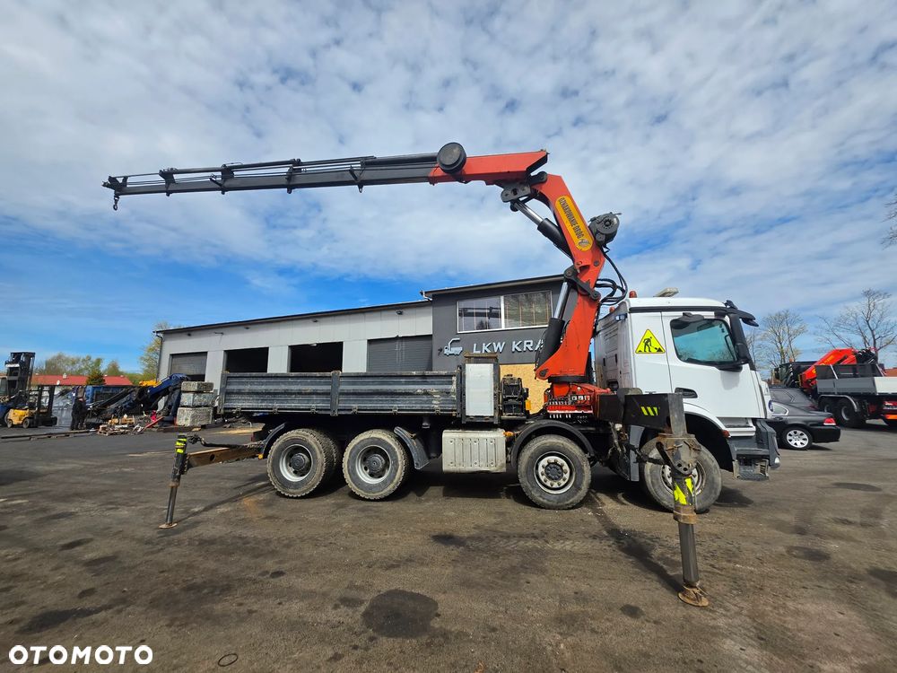 Mercedes-Benz Arocs 3246 8x4 wywrotka hds PALFINGER 45000 - 8
