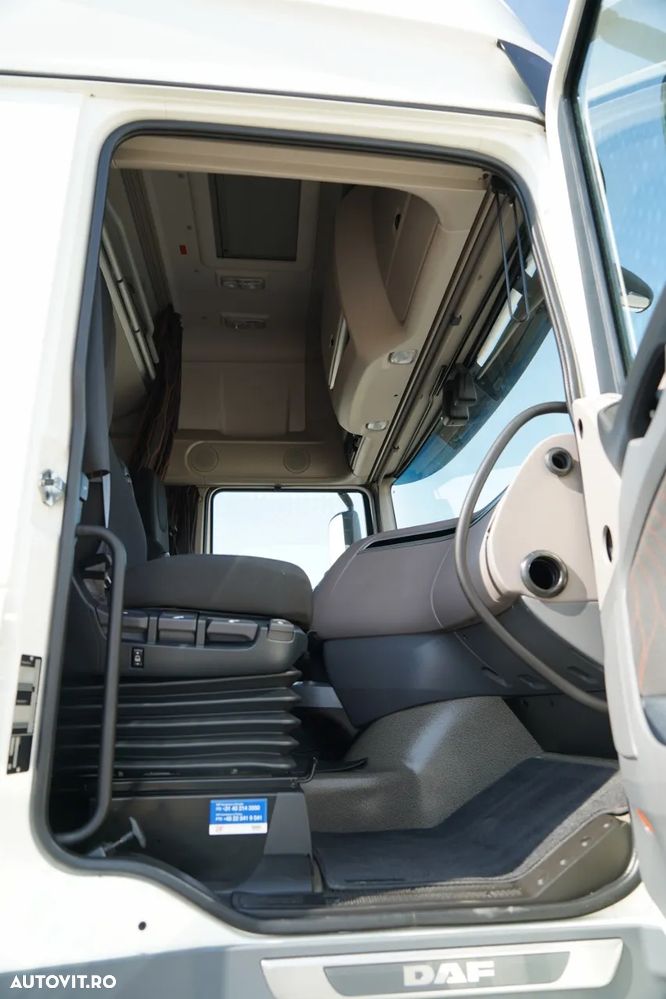 DAF XF 480 / SOLO  7,7 m/ CORTINĂ / 6X2 / PUNTE RIDICATĂ / - 37