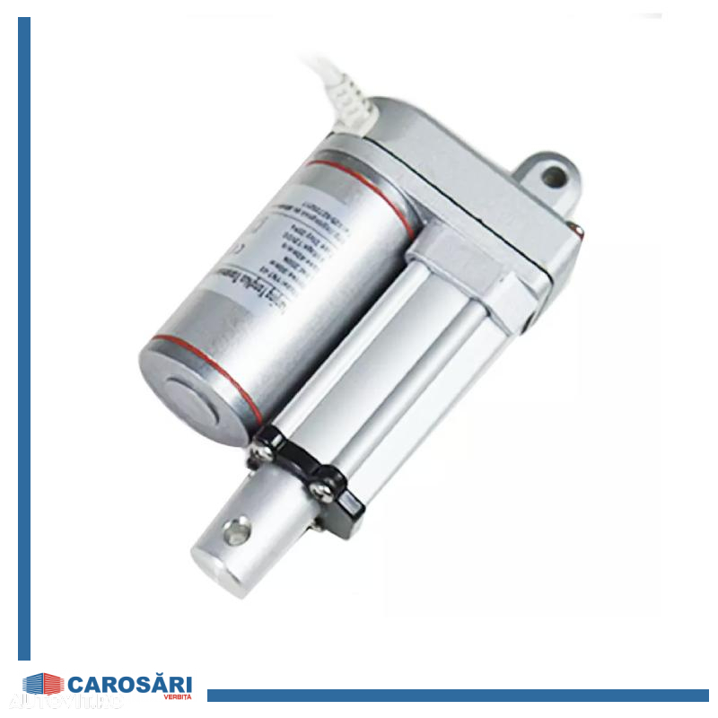 Telescop electric supraintaltare prelata 12/24V aluminiu cu buton actionare +suport montaj - 3