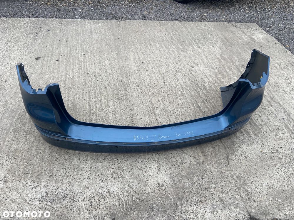 OPEL ASTRA J IV LIFTING KOMBI Zderzak tylny tył pod parktronik 4 PDC - 1