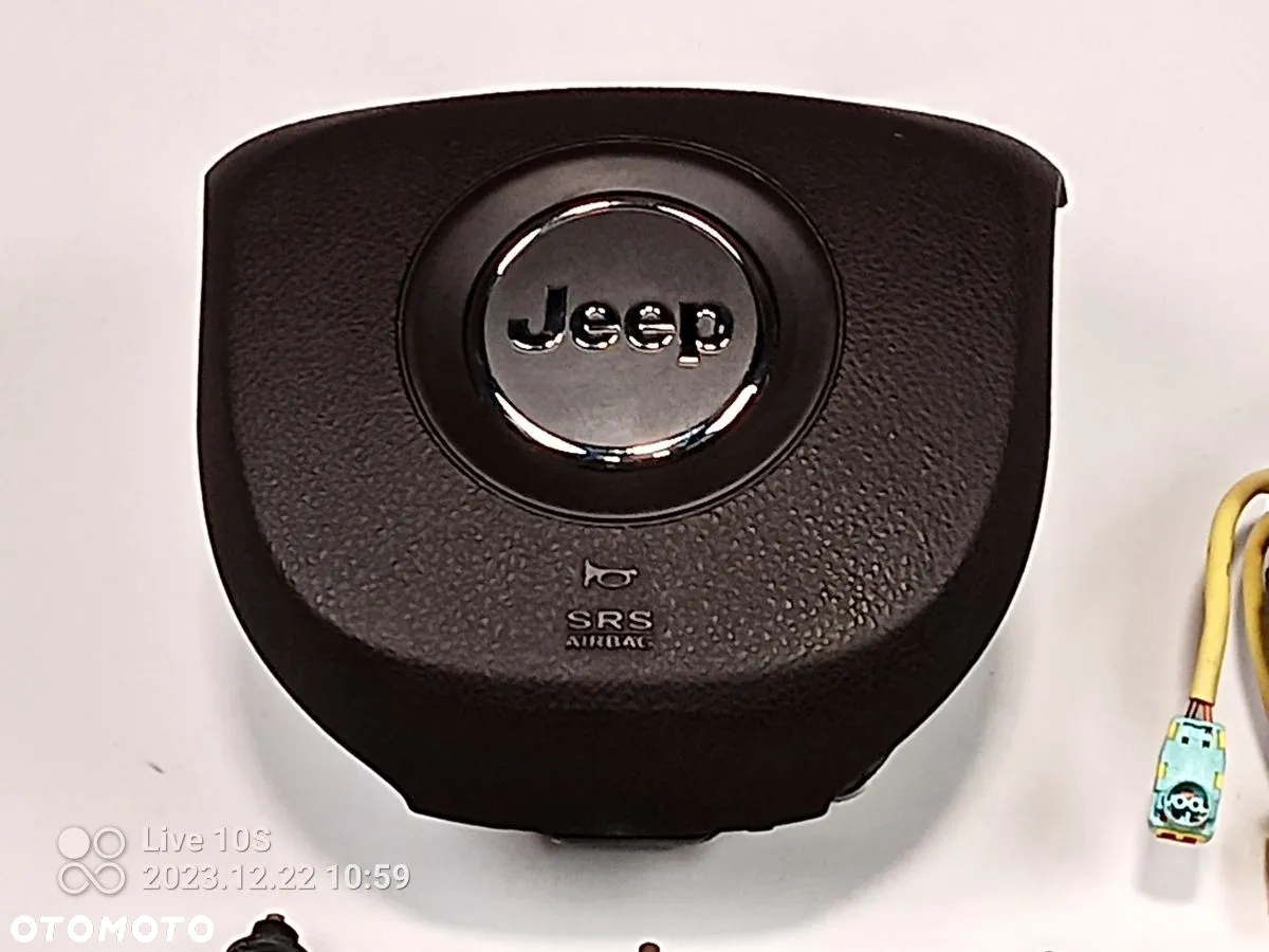 JEEP GRAND CHEROKEE WK2 16-21r Poduszka Powietrzna AirBag Taśma Komplet Ciemny Brąz - 2