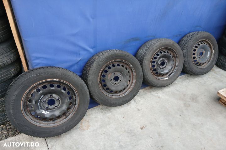 Jante tabla cu anvelope 15 - set 1K0601027C 6JX15H2 ET47 195/65 R15 1 - 3