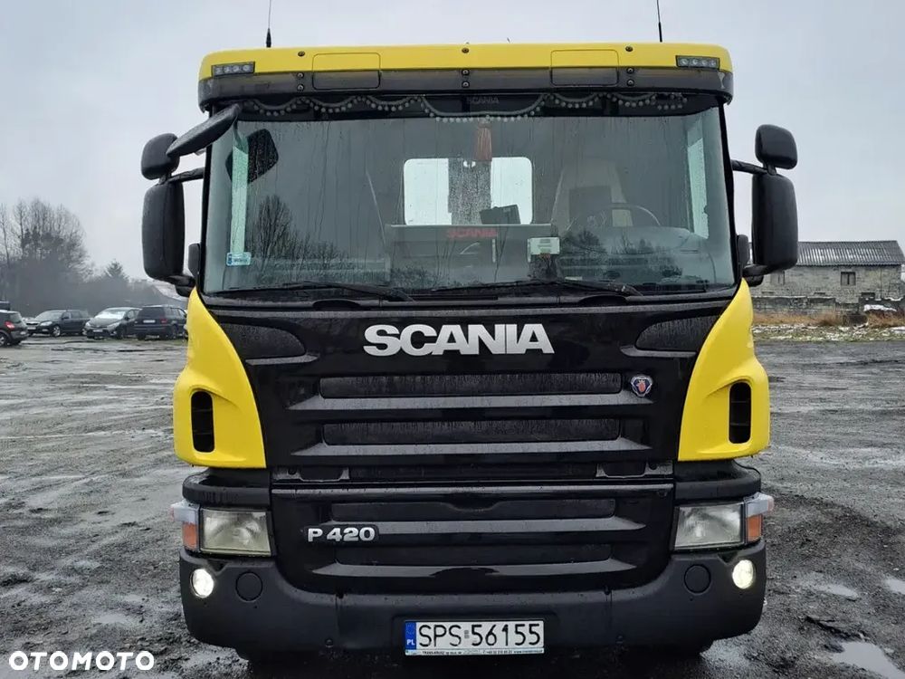 Scania P420; 8X4 - 7