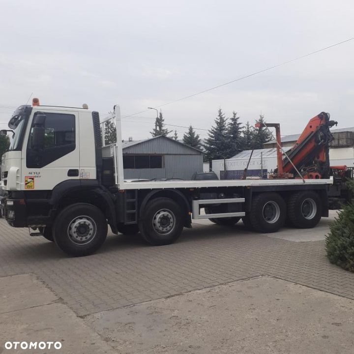 Iveco Trakker 410 EEV platforma 8x4 HDS Palfinger PK15500 - 2