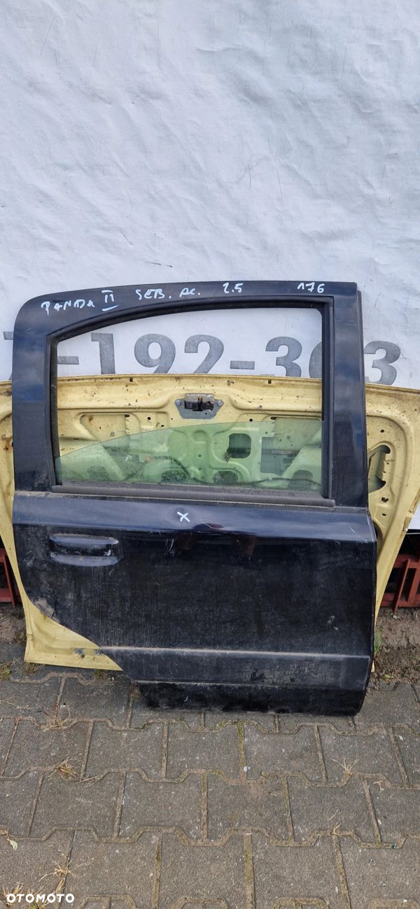 Drzwi Fiat Panda II 2003–2012r. Tył prawy