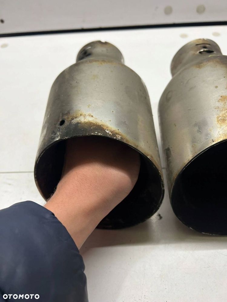 Końcówka wydechu 3.0 TFSI Audi A6 S6 C6 4F Komplet - 6