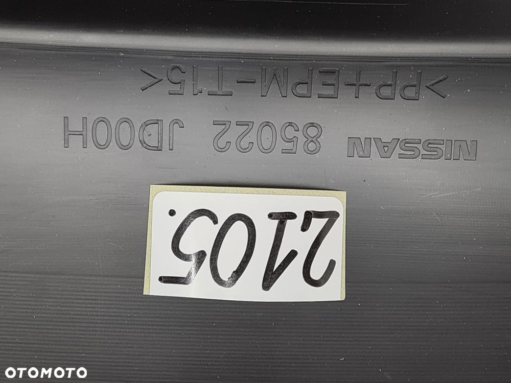 Nissan Qashqai J10 06-09 85022JD00H zderzak tył tylny - 7