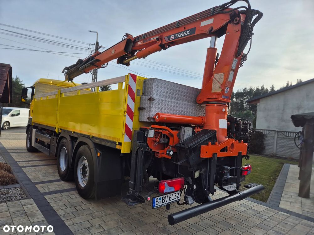 MAN TGS 26.440 6X2 HDS ATLAS TEREX 165 BUDOWLANY Sprowadzony - 7