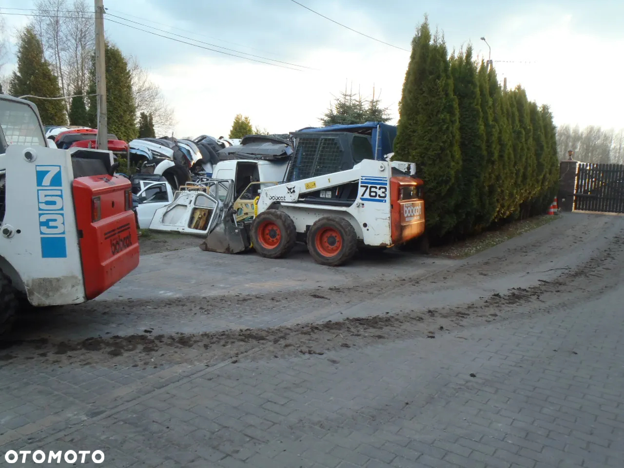 buda korpus ramiona silnik bobcat 763 jak S130 S160 S175 jak nowy znikomy przebieg - 3