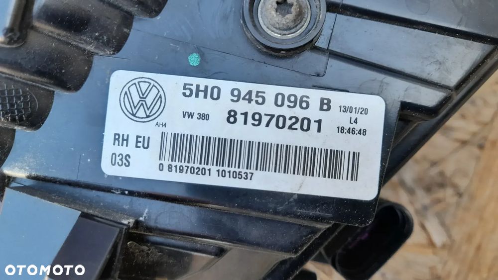 VW GOLF VIII 8 LAMPA PRAWA TYLNA TYŁ LED 5H0945096B - 8