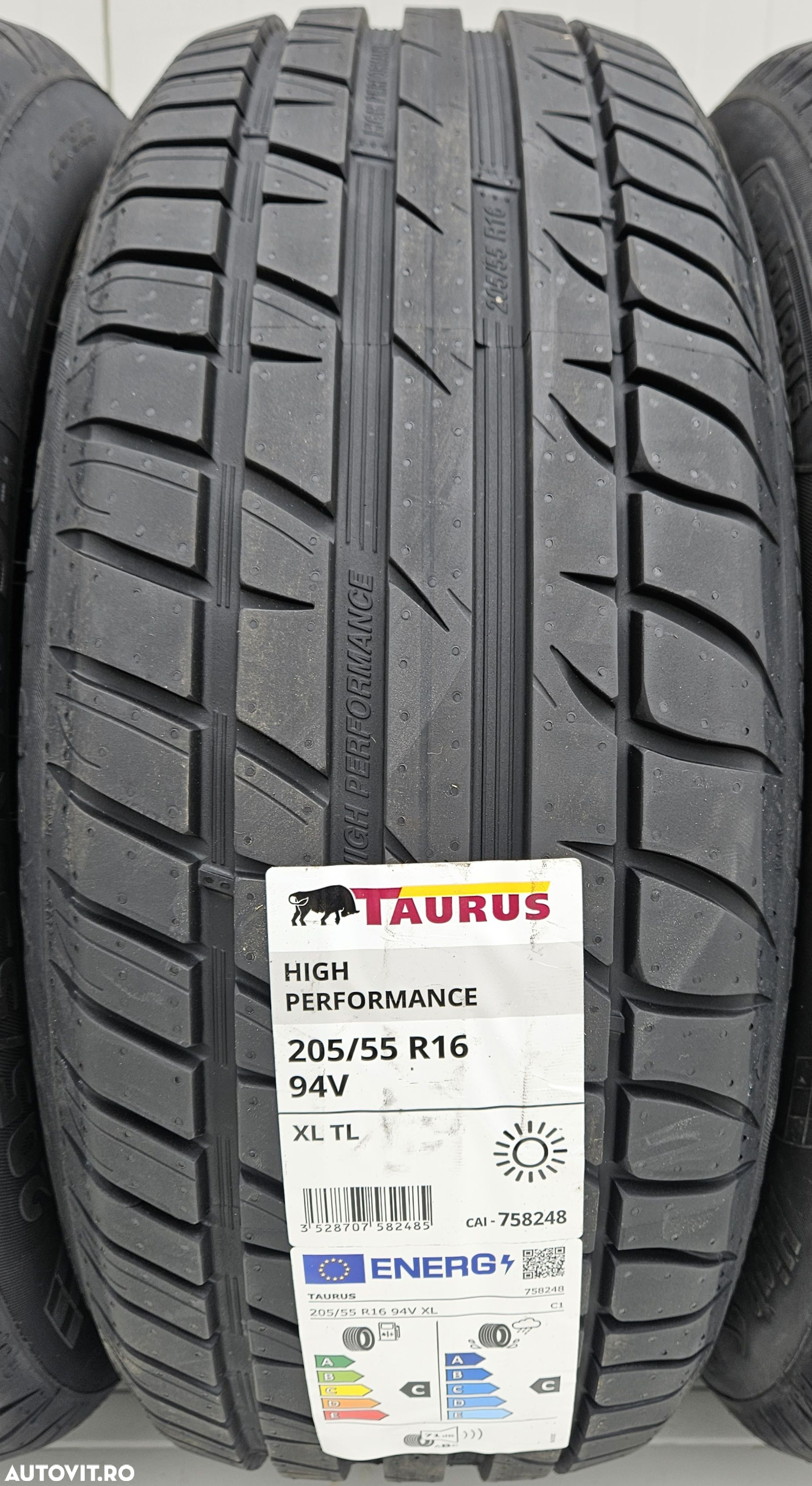 205/55 R16 94V XL, TAURUS(by Michelin), Anvelope vara, Protectie janta - 2