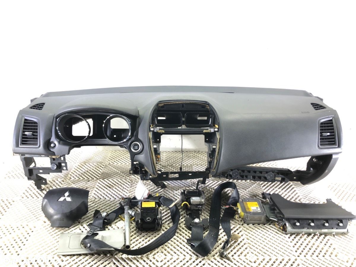 KOKPIT PODUSZKI PASY SENSOR AIRBAG KOMPLET - 2124.00 PLN - MITSUBISHI ASX (GA_W_) 2009 - 2022 1.8 - 1