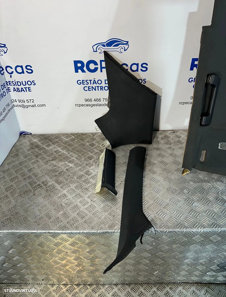 .Conjunto Interior Tecto Cúpula Preto Original Audi A3 8P Sline 3 Portas 2003 - 2013 - 5