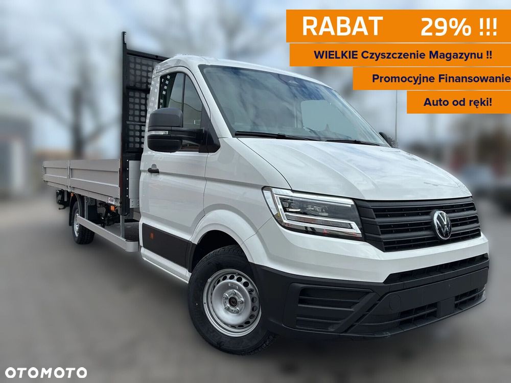 Volkswagen Crafter 35 Skrzyniowy, AUTOMAT/2.0 TDI 163 KM r. o. 4490mm - 1
