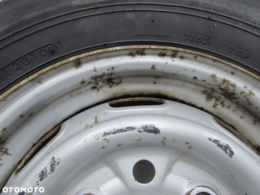 PIAGGIO PORTER HIJET QUARGO 04-16 KOLO FELGA STALOWA 4X110 4H12 155R12 - 10