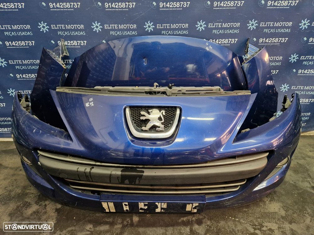 Frente completa usada PEUGEOT 207 1.6 HDI capot parachoques oticas guardalamas - 5