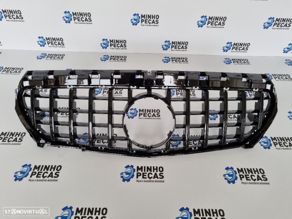 Grelha Frontal Mercedes CLA (W117) GTR Full Black - 1