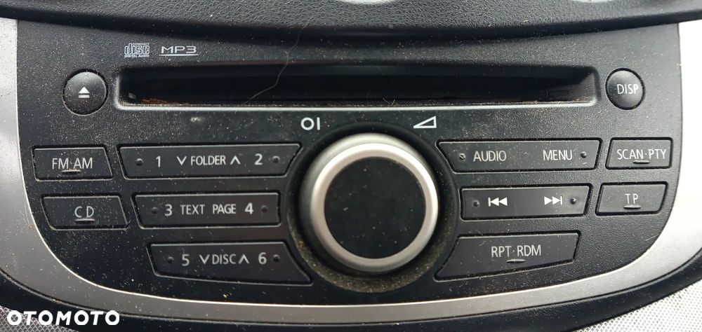 Mitsubishi Grandis radio wyświetlacz 34U200 DY-1ME8U4-T - 2