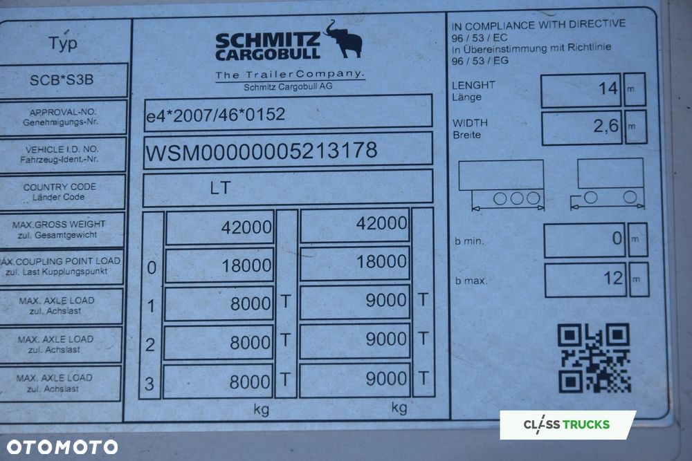Schmitz Cargobull SKO Double Deck FP 60 ThermoKing SLXi 300 Lifting Axle - 16