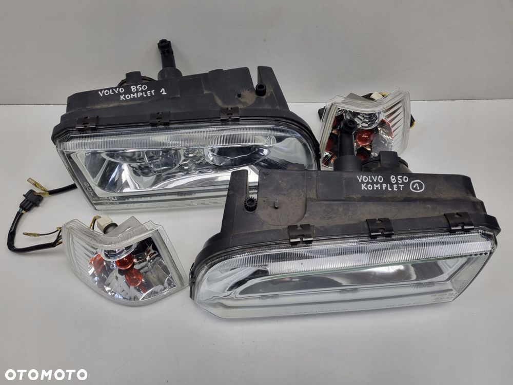 Volvo 850 91-96r PRZEDNIE LAMPY TUNING LEWA PRAWA przód KOMPLET LED - 1