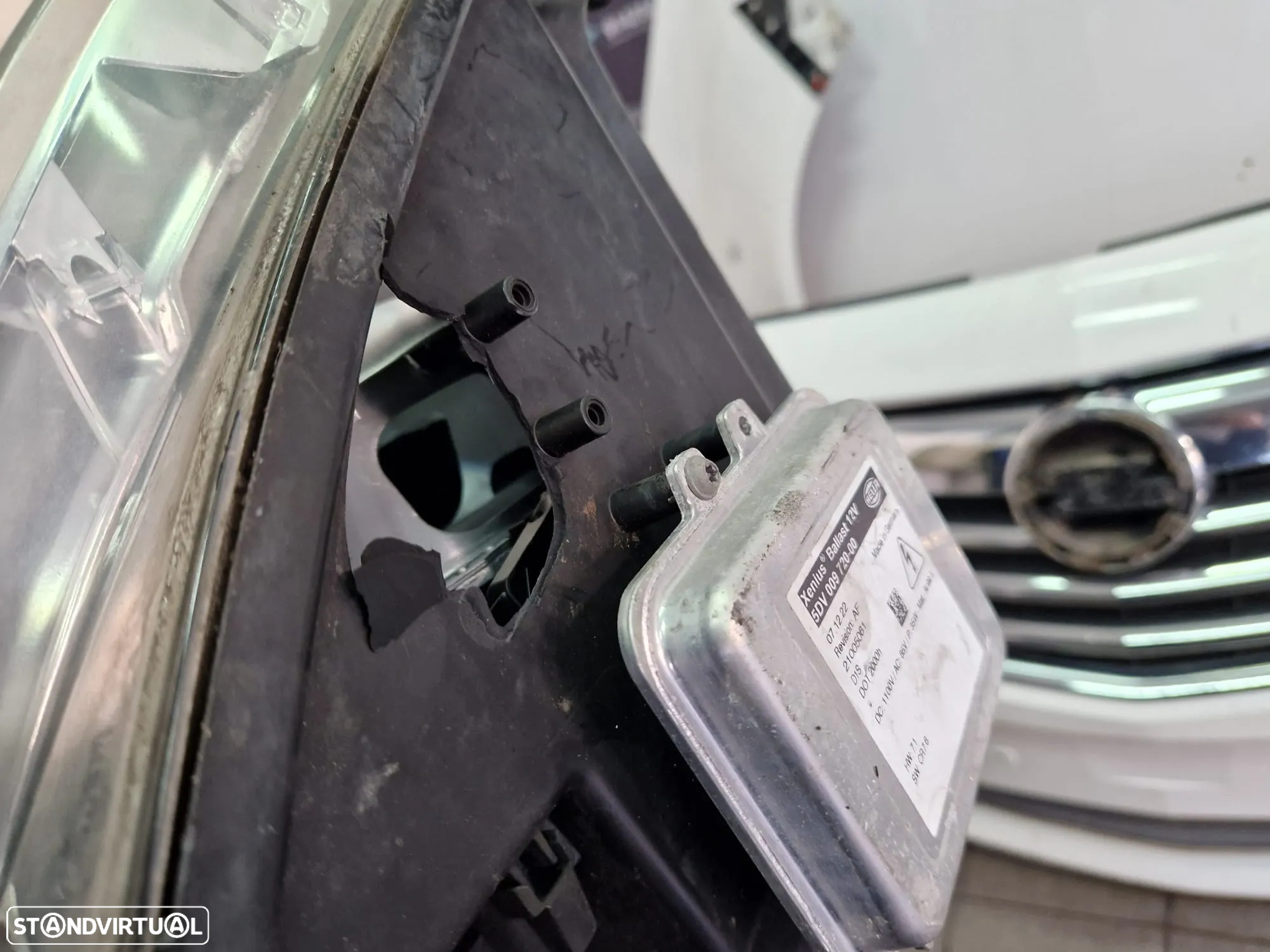Frente completa usada OPEL INSIGNIA G09 SPORT XENON 2.0 CDTI capot parachoques guardalamas oticas radiadores - 7