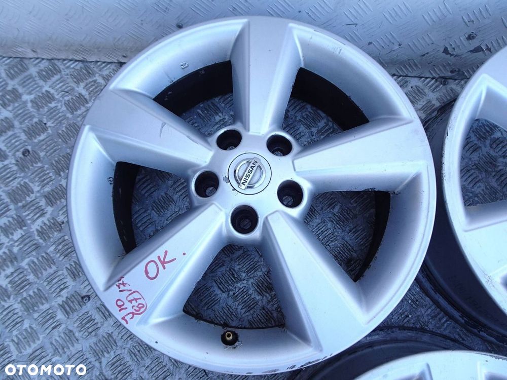 Alufelgi KPL. Nissan Qashqai J10 17" 5x114.3 ET 40 - 11