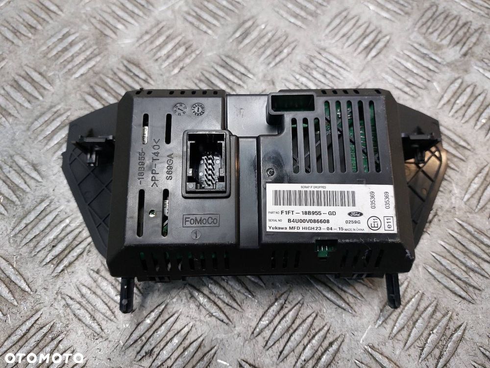 WYŚWIETLACZ FORD C-MAX MK2 LIFT F1FT-18B955-GD - 2