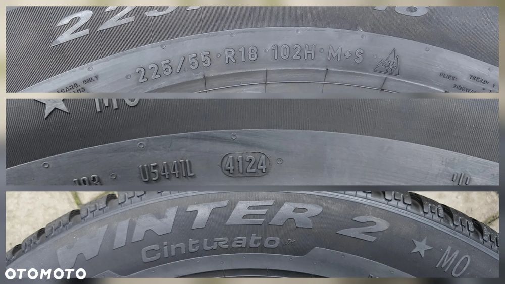 Pirelli Cinturato Winter 2 225/55R18 102H BMW MO - 4