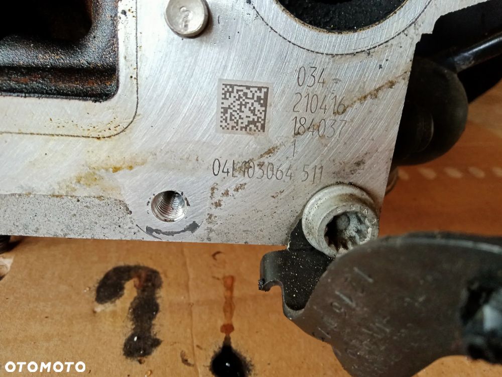 GŁOWICA SILNIKA CXX 1.6 TDI  2.0 TDI OCTAVIA III LEON III GOLF VII 04L103064 04L103373E 16R - 6