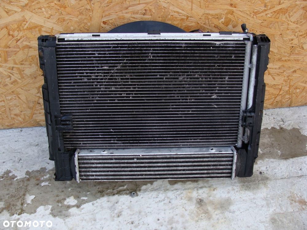 chłodnice wentylator komplet bmw x1 e84 2.0 d !! - 1