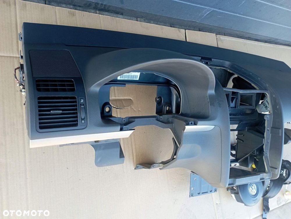 VW TOURAN I KONSOLA AIRBAG PASY KOMPLET EUROPA - 2