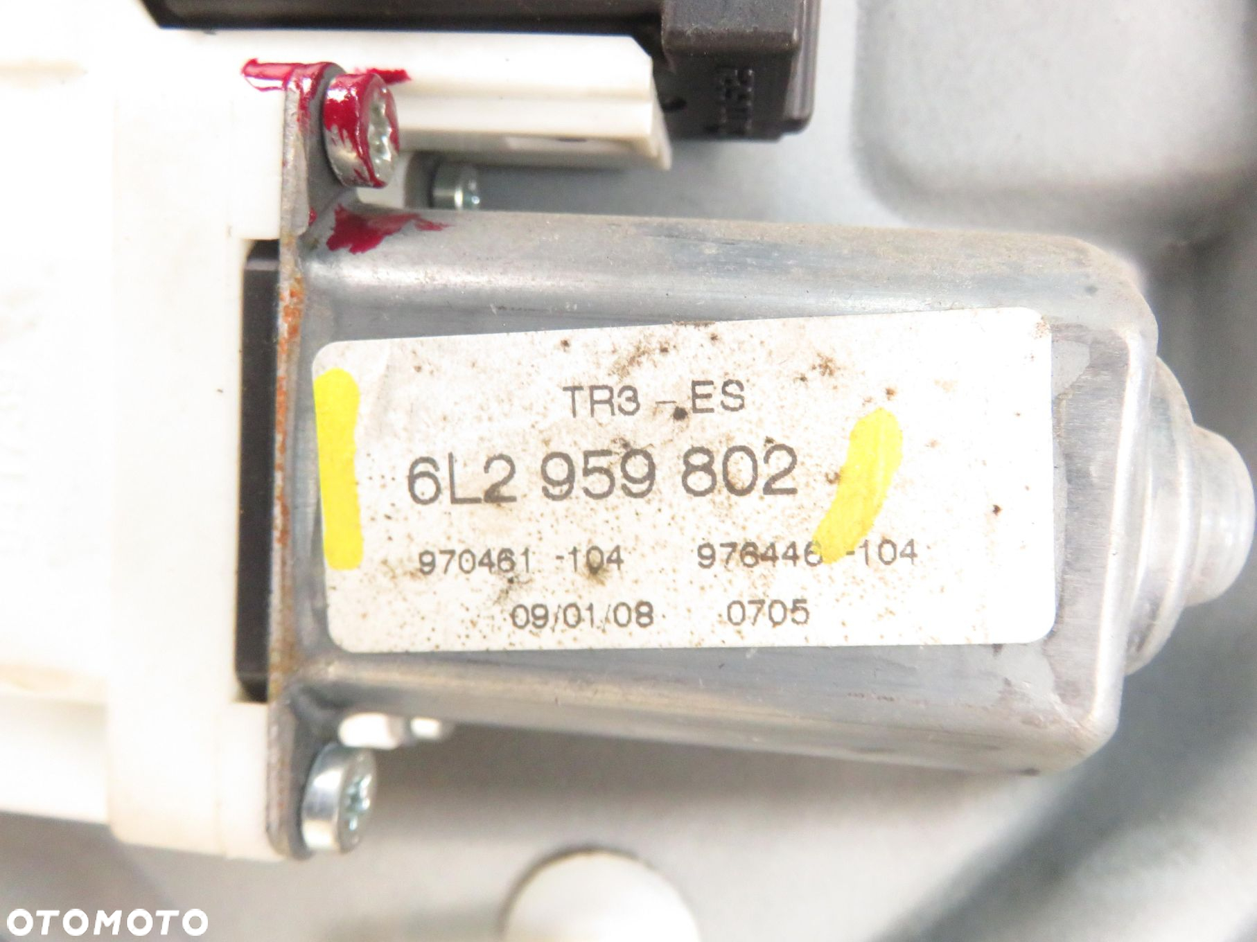 PODNOŚNIK SZYBY LEWY PRZEDNI 3D SEAT IBIZA 6L 6L2959802 6L3837755AD - 6