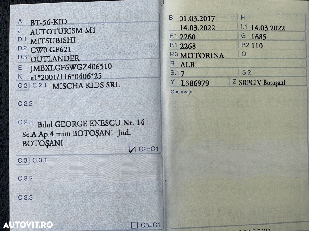 Mitsubishi Outlander 2.2 Litre 4WD DI-D Instyle - 7