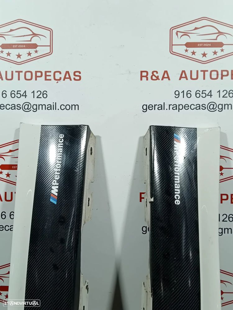 Embaladeiras Saias BMW Série 1 E82 E81 MPerformance Original - 2