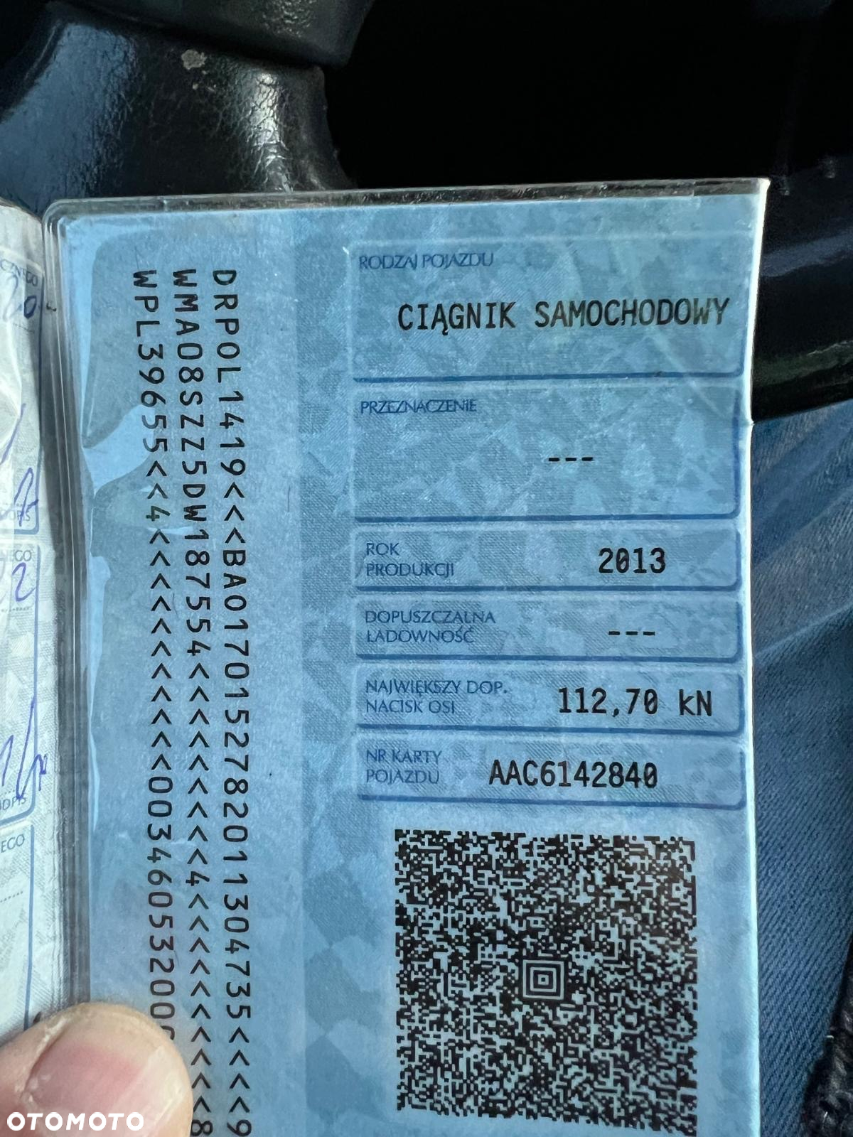 Silnik MAN 2013 rok Euro 6 630000km - 4