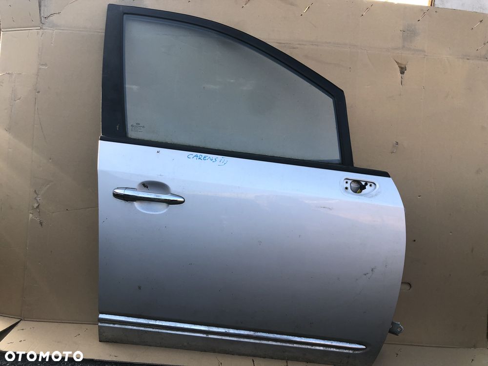 KIA CARENS III DRZWIPRAWE PRZEDNIE PRAWY PRZÓD KOMPLETNE KLAMKA SZYBA ZAMEK - 1