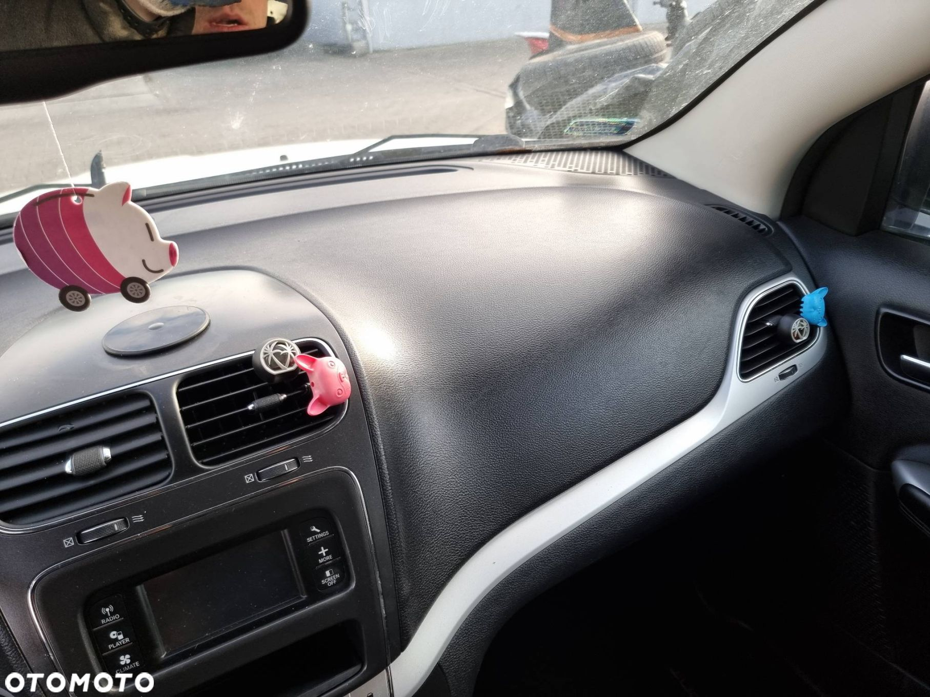 DESKA KOKPIT FIAT FREEMONT PODUSZKA PASY - 4
