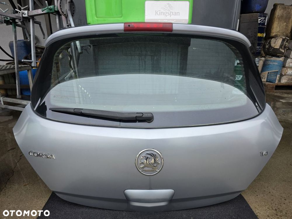 OPEL CORSA D 3D KLAPA POKRYWA BAGAŻNIKA Z163 - 1