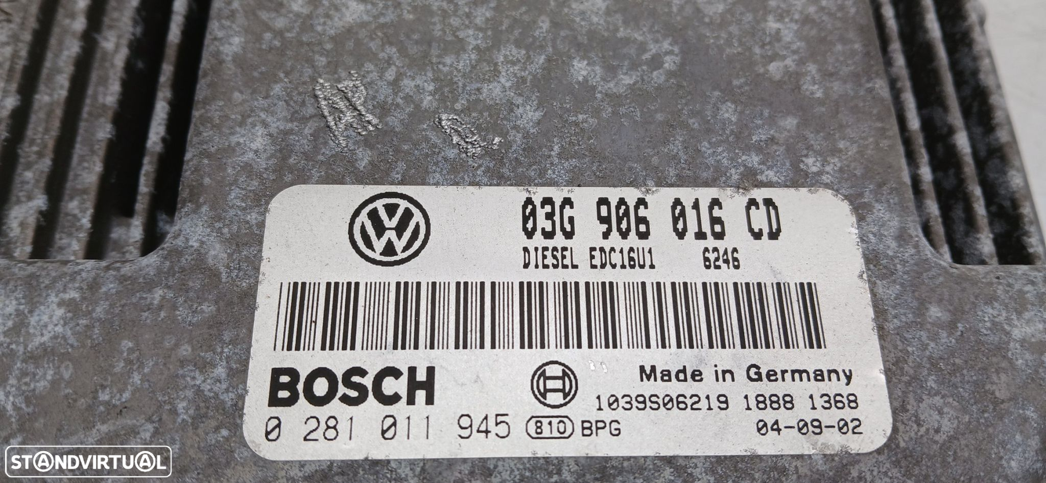 Centralina motor / ECU VOLKSWAGEN Touran (1T) - 4