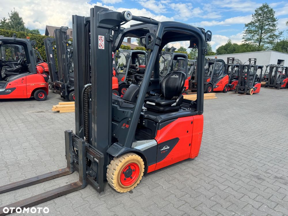 Linde Linde E16 Evo tylko 1180 mth 2020 triplex wolny skok h20 h18 toyot