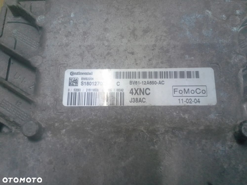 Ford Fokus MK3 1.6 Ti 105KM IQDA zestaw startowy komputer BV61-12A650-AC  S180127005 stacyjka 2 klucze immo i inne EU - 3