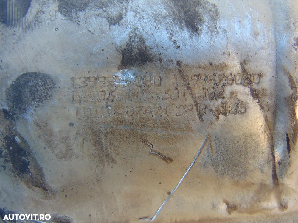 Filtru particule Peugeot Boxer 2.2 euro 6 Citroen Jumper cod 1399826080 opel movano 4h03 - 4