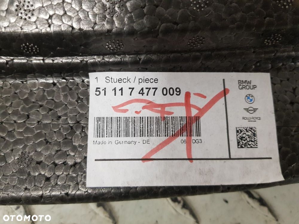 FABRYCZNIE NOWY ORYGINALNY ABSORBER  ZDERZAKA PRZEDNIEGO PRZÓD BMW 2 F45 F46 LCI LIFT 18-23 7477009 - 3