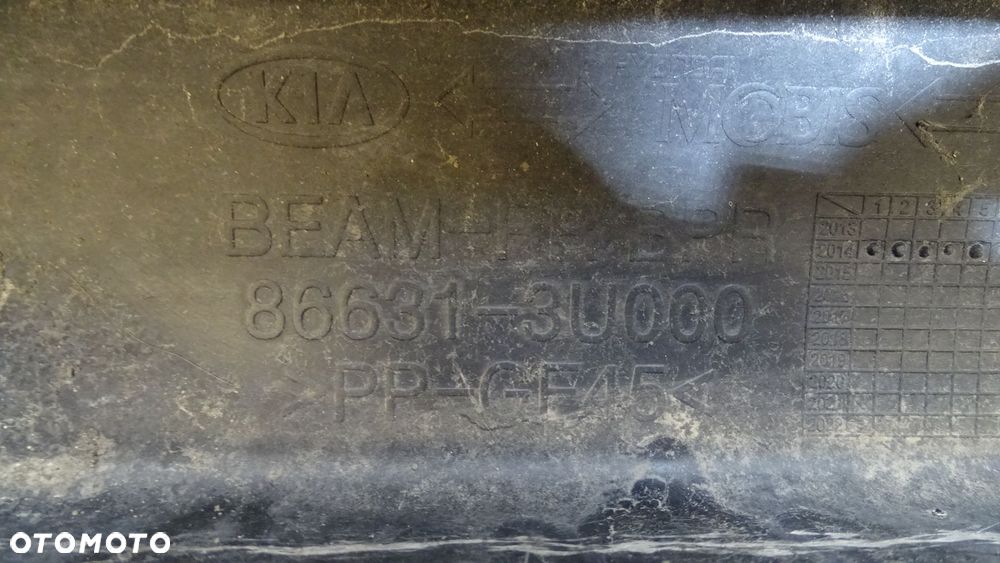 BELKA POD ZDERZAK TYLNY KIA SPORTAGE III    86631-3U000 - 6