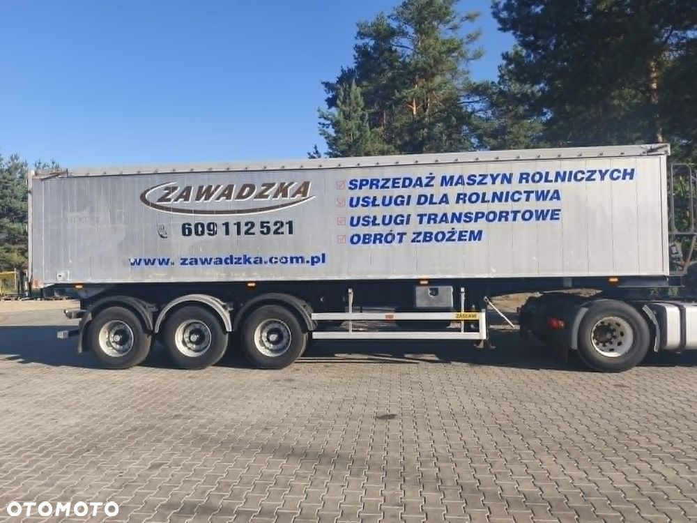 Zaslaw wywrotka 45m3 góra aluminiowa, rama stalowa, Osie Bpw, hamulce bebnowe, os podnoszona - 20