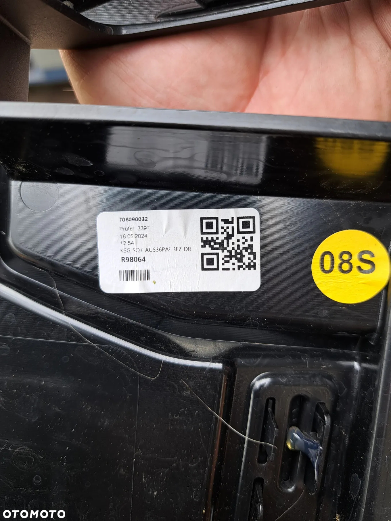 Grill Atrapa Chłodnicy Audi Q7 SQ7 S-Q7 II Lift 4M0853651BP 4M0807233K 2023 2024 4M0853651BD 4M0853651BM 4M0853651BN - 3