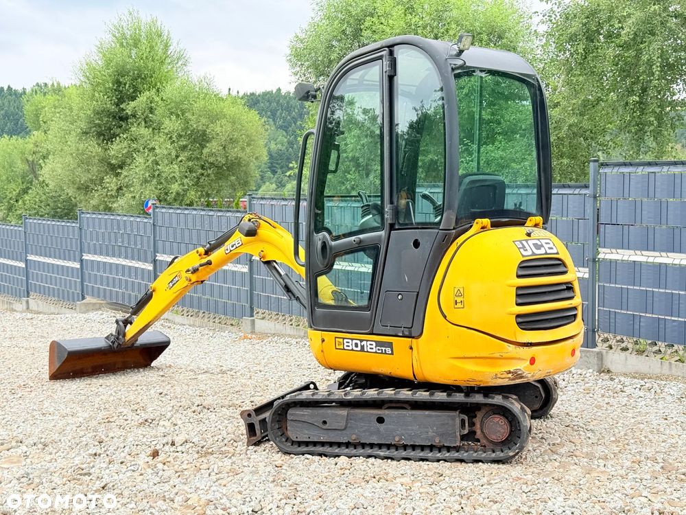 JCB MINIKOPARKA JCB 8018 3 Łyżki Stan IDEALNY - 16