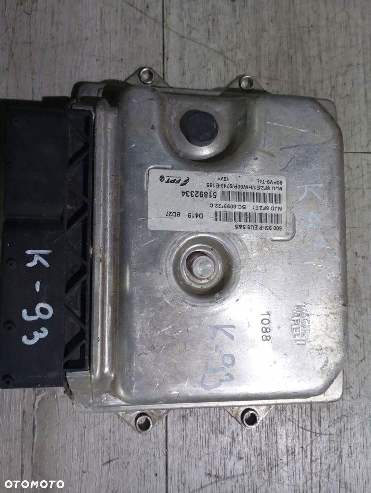 fiat 500 1.3 multijet sterownik silnika 51892334 - 1
