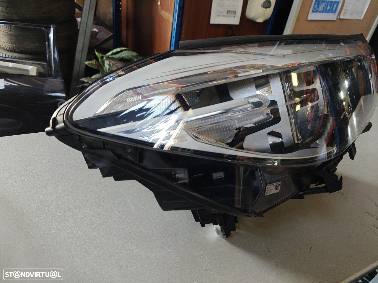 Farol Frente Direito / Otica Direita Bmw 6 Gran Turismo (G32)  8497216 - 2