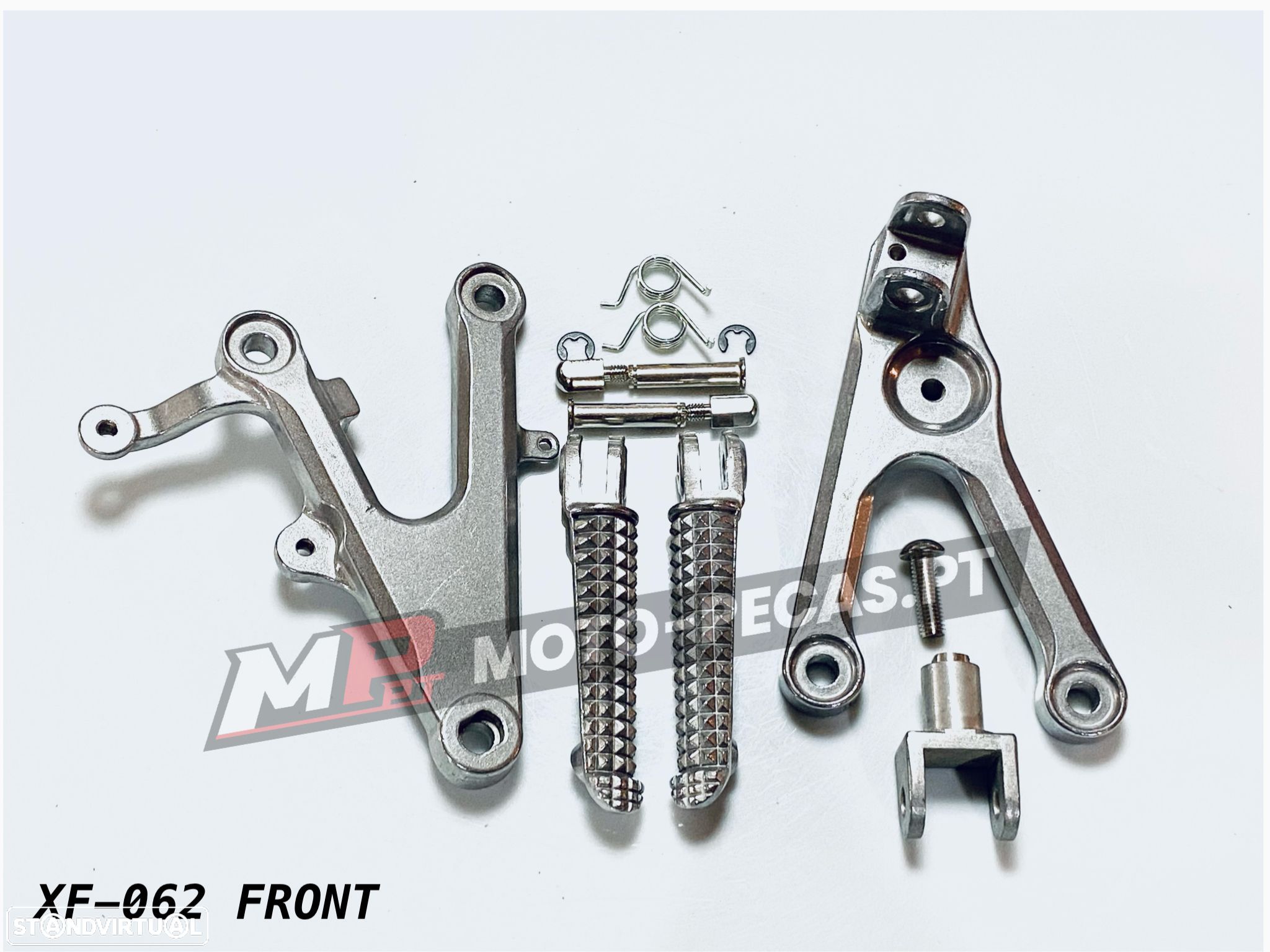 pousa pes completos dianteiros yamaha yzf r6 2003 - 2005 - 1